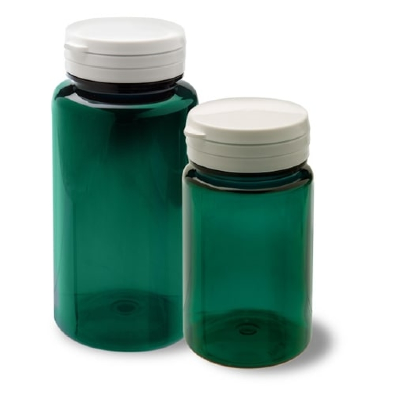 Tablet in PET capsula pressione sigillo - VERDE